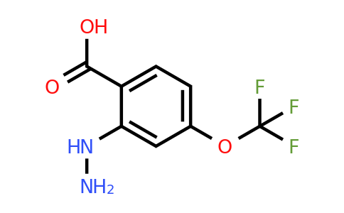 1804250-54-1 | 2-Hydrazinyl-4-(trifluoromethoxy)benzoic acid