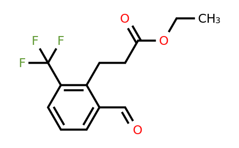 1804250-96-1 | Ethyl 3-(2-formyl-6-(trifluoromethyl)phenyl)propanoate