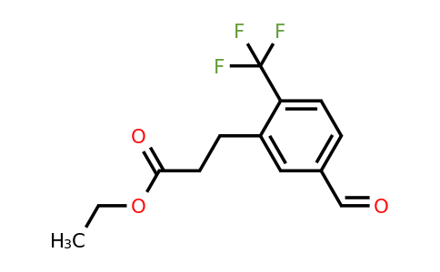 1804251-01-1 | Ethyl 3-(5-formyl-2-(trifluoromethyl)phenyl)propanoate