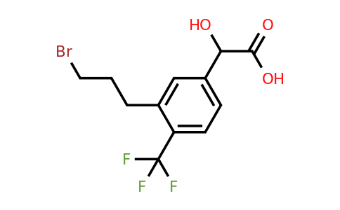 1804251-27-1 | 3-(3-Bromopropyl)-4-(trifluoromethyl)mandelic acid