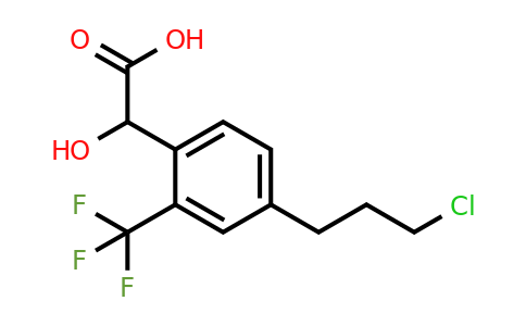 1804251-31-7 | 4-(3-Chloropropyl)-2-(trifluoromethyl)mandelic acid
