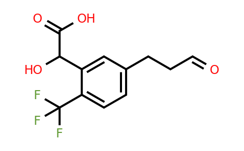 1804251-40-8 | 5-(3-Oxopropyl)-2-(trifluoromethyl)mandelic acid