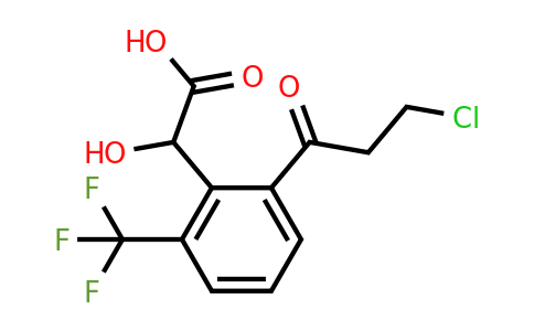 1804251-89-5 | 2-(3-Chloropropanoyl)-6-(trifluoromethyl)mandelic acid