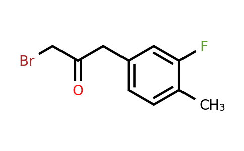1804252-64-9 | 1-Bromo-3-(3-fluoro-4-methylphenyl)propan-2-one