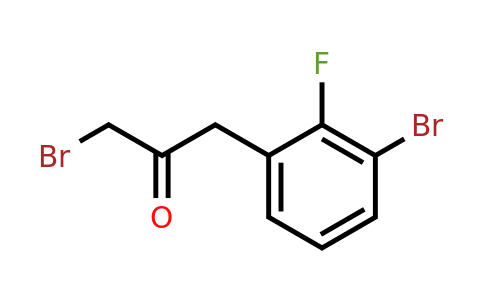 1804252-90-1 | 1-Bromo-3-(3-bromo-2-fluorophenyl)propan-2-one