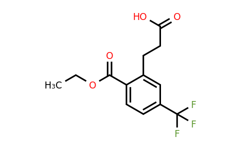 1804255-80-8 | Ethyl 2-(2-carboxyethyl)-4-(trifluoromethyl)benzoate