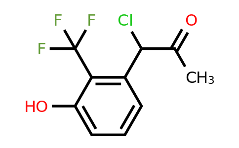 1804255-91-1 | 3-(1-Chloro-2-oxopropyl)-2-(trifluoromethyl)phenol