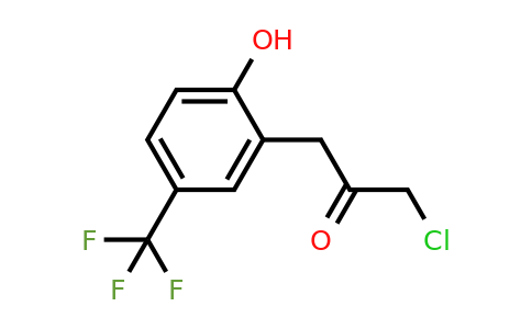 1804255-96-6 | 2-(3-Chloro-2-oxopropyl)-4-(trifluoromethyl)phenol