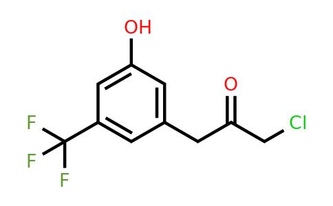 1804256-00-5 | 3-(3-Chloro-2-oxopropyl)-5-(trifluoromethyl)phenol