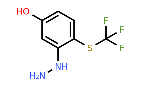 1804256-03-8 | 3-Hydrazinyl-4-(trifluoromethylthio)phenol