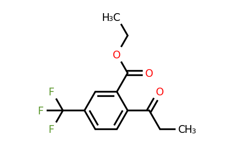 1804256-30-1 | Ethyl 2-propionyl-5-(trifluoromethyl)benzoate