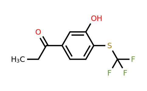 1804256-88-9 | 5-Propionyl-2-(trifluoromethylthio)phenol