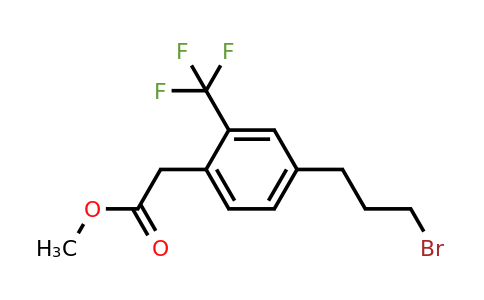 1804257-24-6 | Methyl 4-(3-bromopropyl)-2-(trifluoromethyl)phenylacetate