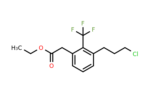 1804258-13-6 | Ethyl 3-(3-chloropropyl)-2-(trifluoromethyl)phenylacetate