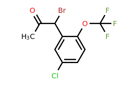 1804259-46-8 | 1-Bromo-1-(5-chloro-2-(trifluoromethoxy)phenyl)propan-2-one