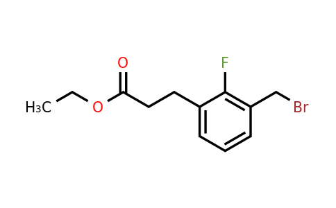 1804260-55-6 | Ethyl 3-(bromomethyl)-2-fluorophenylpropanoate