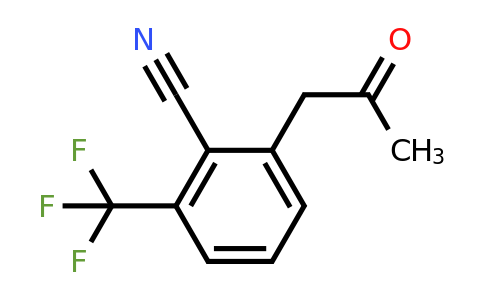 1804264-55-8 | 2-(2-Oxopropyl)-6-(trifluoromethyl)benzonitrile