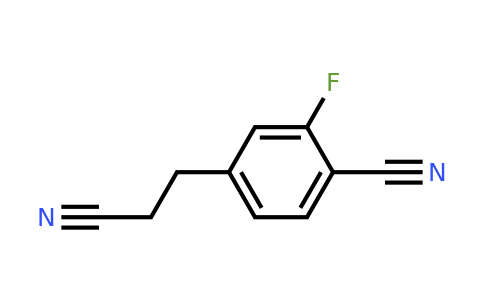 1804264-87-6 | 4-Cyano-3-fluorophenylpropanenitrile