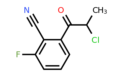 1804265-33-5 | 2-(2-Chloropropanoyl)-6-fluorobenzonitrile