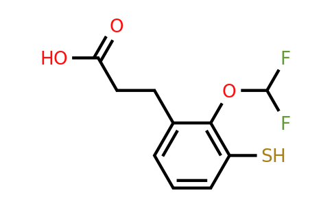 1804268-98-1 | 2-(Difluoromethoxy)-3-mercaptophenylpropanoic acid
