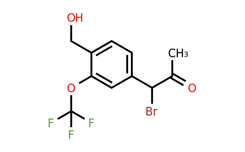 1804271-01-9 | 4-(1-Bromo-2-oxopropyl)-2-(trifluoromethoxy)benzylalcohol