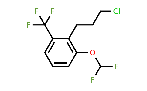 1804272-03-4 | 2-(3-Chloropropyl)-3-(difluoromethoxy)benzotrifluoride