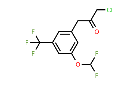 1804272-31-8 | 1-Chloro-3-(3-(difluoromethoxy)-5-(trifluoromethyl)phenyl)propan-2-one