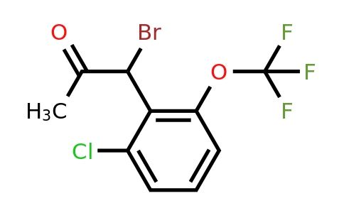 1804274-77-8 | 1-Bromo-1-(2-chloro-6-(trifluoromethoxy)phenyl)propan-2-one