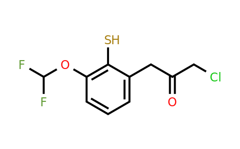 1804277-45-9 | 1-Chloro-3-(3-(difluoromethoxy)-2-mercaptophenyl)propan-2-one