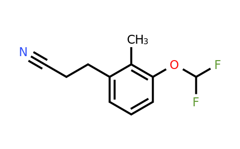 1804277-62-0 | 3-(Difluoromethoxy)-2-methylphenylpropanenitrile