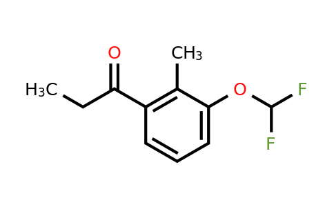 1804277-83-5 | 1-(3-(Difluoromethoxy)-2-methylphenyl)propan-1-one