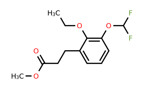 1804278-38-3 | Methyl 3-(difluoromethoxy)-2-ethoxyphenylpropanoate