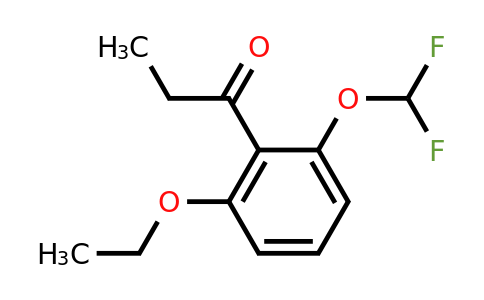 1804278-54-3 | 1-(2-(Difluoromethoxy)-6-ethoxyphenyl)propan-1-one