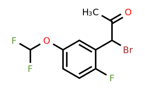 1804279-09-1 | 1-Bromo-1-(5-(difluoromethoxy)-2-fluorophenyl)propan-2-one