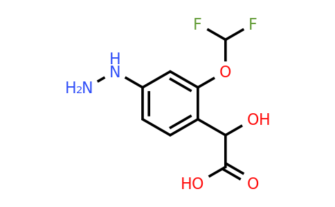 1804279-79-5 | 2-(Difluoromethoxy)-4-hydrazinylmandelic acid