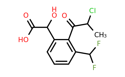 1804280-80-5 | 2-(2-Chloropropanoyl)-3-(difluoromethyl)mandelic acid
