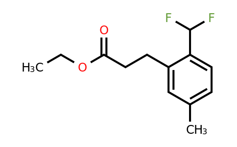 1804281-22-8 | Ethyl 2-(difluoromethyl)-5-methylphenylpropanoate