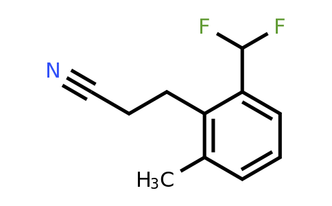 1804281-29-5 | 2-(Difluoromethyl)-6-methylphenylpropanenitrile
