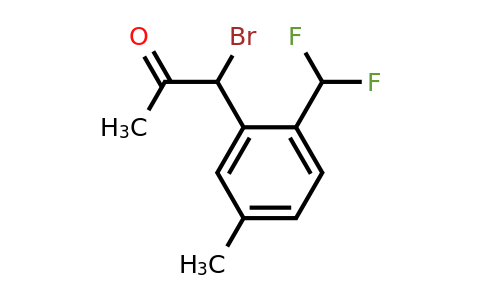 1804281-59-1 | 1-Bromo-1-(2-(difluoromethyl)-5-methylphenyl)propan-2-one
