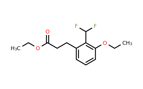 1804281-71-7 | Ethyl 2-(difluoromethyl)-3-ethoxyphenylpropanoate