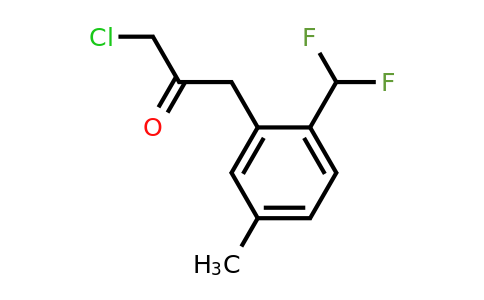 1804281-85-3 | 1-Chloro-3-(2-(difluoromethyl)-5-methylphenyl)propan-2-one