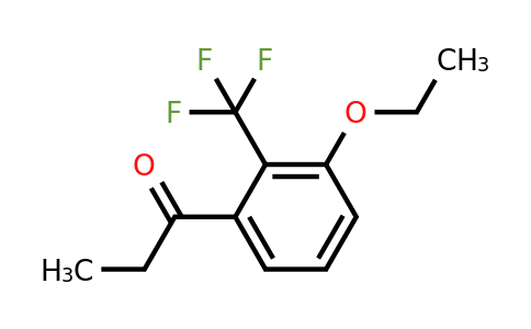 1804282-83-4 | 1-(3-Ethoxy-2-(trifluoromethyl)phenyl)propan-1-one