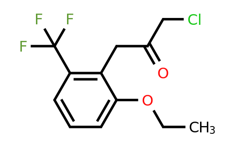 1804282-95-8 | 1-Chloro-3-(2-ethoxy-6-(trifluoromethyl)phenyl)propan-2-one