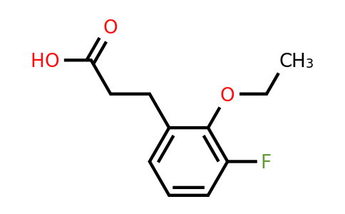 1804283-67-7 | 2-Ethoxy-3-fluorophenylpropanoic acid