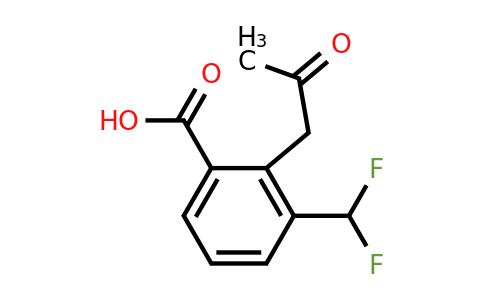 1804284-16-9 | 3-(Difluoromethyl)-2-(2-oxopropyl)benzoic acid