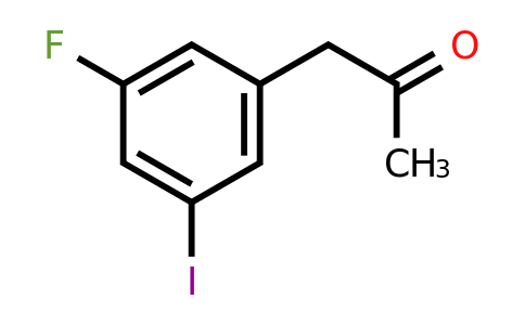 1804286-00-7 | 1-(3-Fluoro-5-iodophenyl)propan-2-one