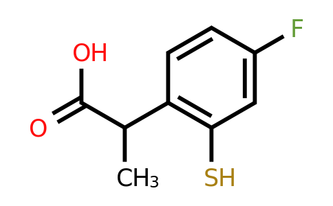1804286-29-0 | 4-Fluoro-2-mercaptophenylpropanoic acid