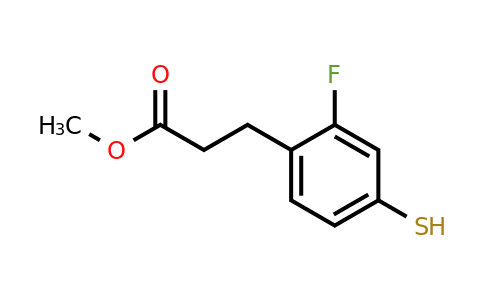 1804286-39-2 | Methyl 2-fluoro-4-mercaptophenylpropanoate