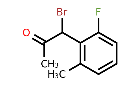 1804287-44-2 | 1-Bromo-1-(2-fluoro-6-methylphenyl)propan-2-one