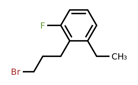 1804287-46-4 | 1-(3-Bromopropyl)-2-ethyl-6-fluorobenzene
